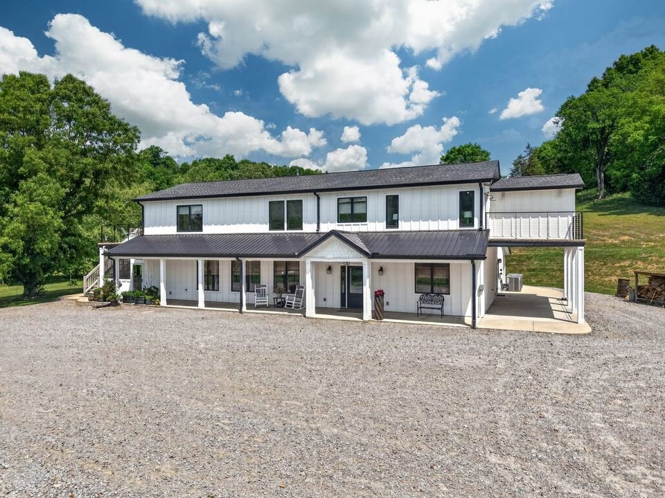 Large home exterior real estate photography